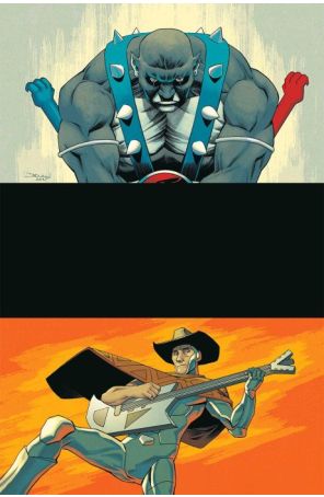 Thundercats X Silverhawks 4K published by Dynamite with cover art by Declan Shalvey