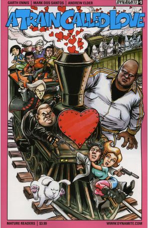 Train Called Love, A 1A published by Dynamite with cover art by Russell Braun