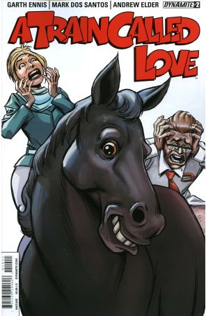 Train Called Love, A 2A published by Dynamite with cover art by Russell Braun