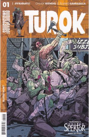 Turok (Dynamite) 1D published by Dynamite with cover art by Andy Belanger