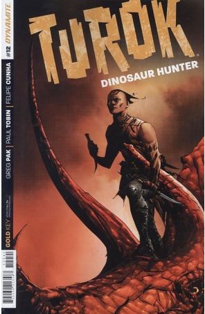 Turok: Dinosaur Hunter (Dynamite, Vol. 1) 12B published by Dynamite with cover art by Jae Lee