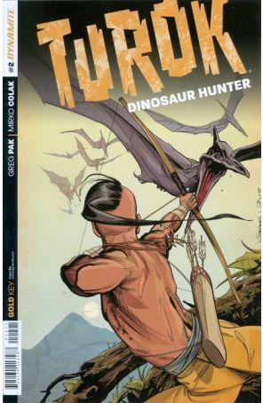 Turok: Dinosaur Hunter (Dynamite, Vol. 1) 2B published by Dynamite with cover art by Stephen Mooney