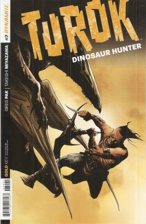 Turok: Dinosaur Hunter (Dynamite, Vol. 1) 7C published by Dynamite with cover art by Jae Lee