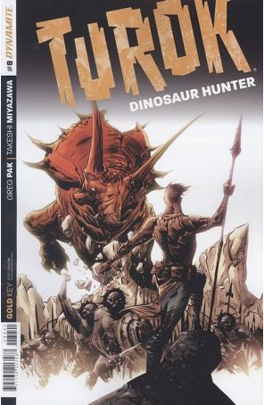 Turok: Dinosaur Hunter (Dynamite, Vol. 1) 8C published by Dynamite with cover art by Jae Lee