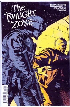 Twilight Zone (4th Series) 11 published by Dynamite with cover art by Francesco Francavilla