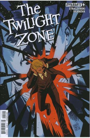 Twilight Zone (4th Series) 4 published by Dynamite with cover art by Francesco Francavilla