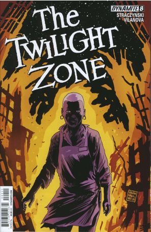 Twilight Zone (4th Series) 8 published by Dynamite with cover art by Francesco Francavilla
