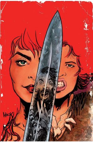 Unbreakable Red Sonja 4S published by Dynamite with cover art by Robert Hack