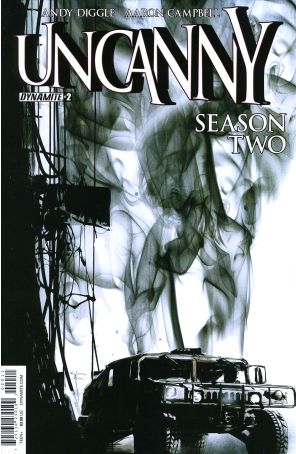 Uncanny Season 2 2A published by Dynamite with cover art by Jock