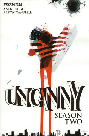 Uncanny Season 2 4A published by Dynamite with cover art by Jock