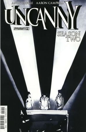 Uncanny Season 2 5A published by Dynamite with cover art by Jock