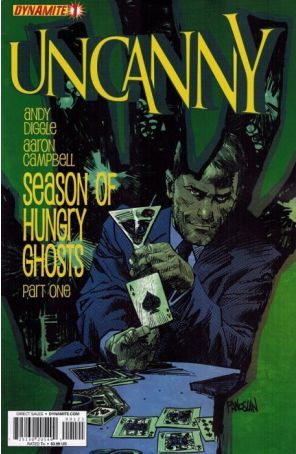 Uncanny 1C published by Dynamite with cover art by Dan Panosian