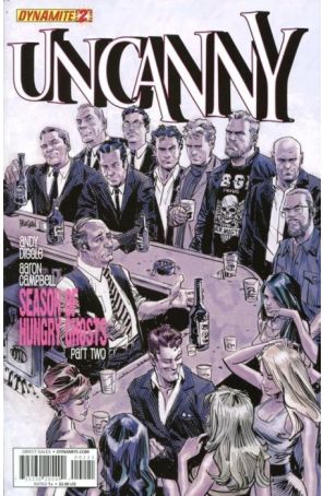 Uncanny 2A published by Dynamite with cover art by Dan Panosian