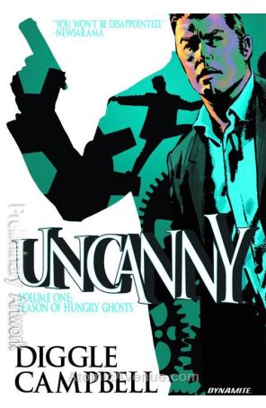 Uncanny TPB 1 published by Dynamite with cover art by Sean Phillips