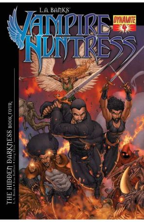 Vampire Huntress (La Banks') 4 published by Dynamite with cover art by Brett Booth