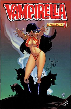 Vampirella (3rd Series) 1O published by Dynamite with cover art by Tim Sale