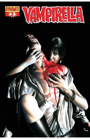 Vampirella (3rd Series) 3C published by Dynamite with cover art by Rodolfo Migliari