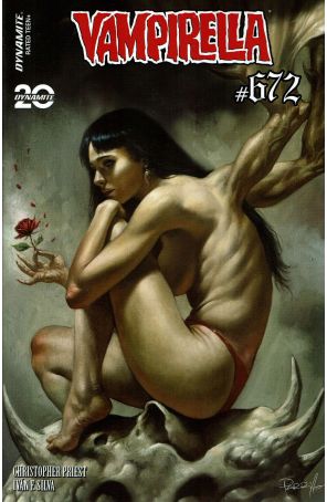 Vampirella (3rd Series) 672A published by Dynamite with cover art by Lucio Parrillo