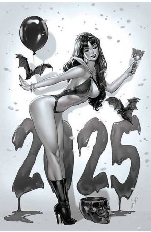 Vampirella (3rd Series) 675Q published by Dynamite with cover art by Elias Chatzoudis