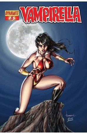 Vampirella (3rd Series) 8A published by Dynamite with cover art by Paul Renaud