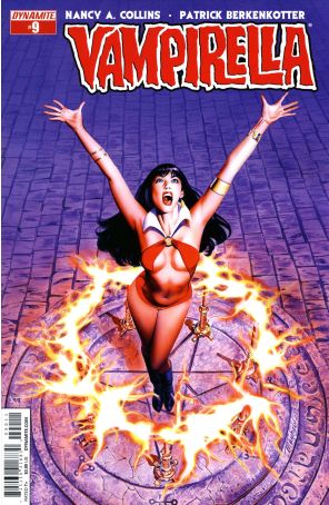 Vampirella (4th Series) 9A published by Dynamite with cover art by Mike Mayhew