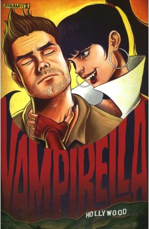 Vampirella (5th Series) 2A published by Dynamite with cover art by Chrissie Zullo
