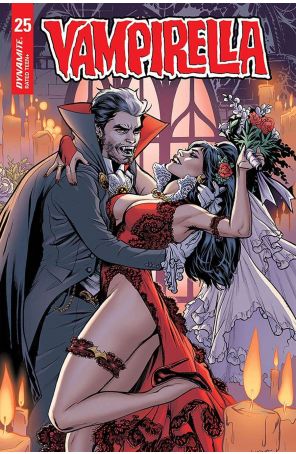 Vampirella (7th Series) 25J published by Dynamite with cover art by Emanuela Lupacchino