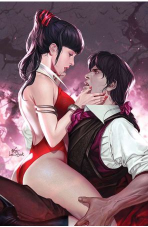 Vampirella (7th Series) 25O published by Dynamite with cover art by Inhyuk Lee