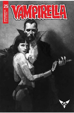 Vampirella (7th Series) 25R published by Dynamite with cover art by Marco Mastrazzo