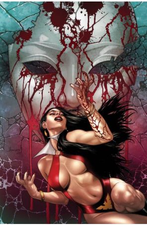 Vampirella (8th Series) 1U published by Dynamite with cover art by Jay Anacleto