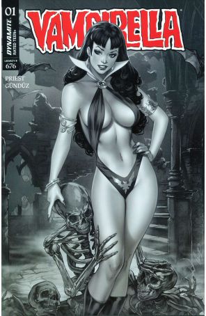 Vampirella (8th Series) 1ZD published by Dynamite with cover art by Elias Chatzoudis