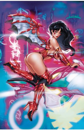 Vampirella (8th Series) 2Q published by Dynamite with cover art by Elias Chatzoudis