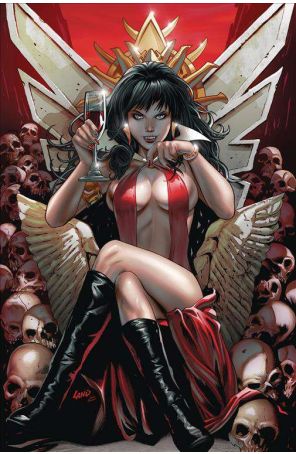Vampirella (8th Series) 2V published by Dynamite with cover art by Greg Land