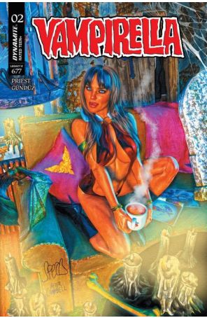 Vampirella (8th Series) 2W published by Dynamite with cover art by Mark Spears
