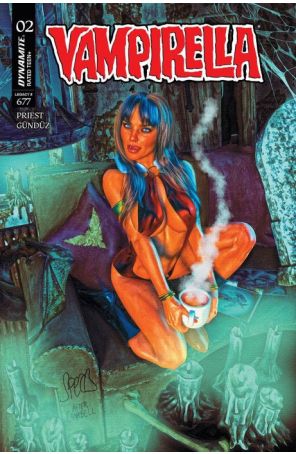 Vampirella (8th Series) 2ZD published by Dynamite with cover art by Mark Spears
