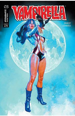 Vampirella (8th Series) 3V published by Dynamite with cover art by Greg Land