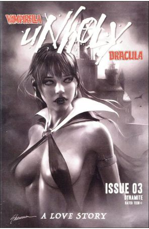 Vampirella Dracula Unholy 3I published by Dynamite with cover art by Shannon Maer