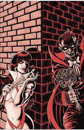 Vampirella Dracula Unholy 3R published by Dynamite with cover art by Ken Haeser