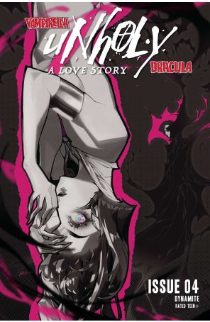 Vampirella Dracula Unholy 4H published by Dynamite with cover art by Rose Besch