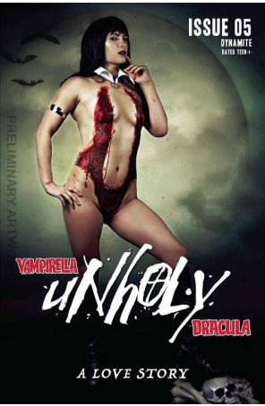 Vampirella Dracula Unholy 5E published by Dynamite