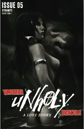 Vampirella Dracula Unholy 5I published by Dynamite with cover art by Shannon Maer