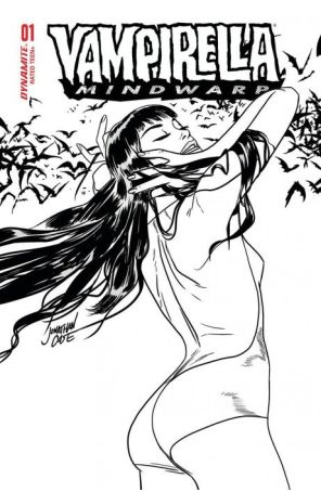 Vampirella Mind Warp 1T published by Dynamite with cover art by Jonathan Case
