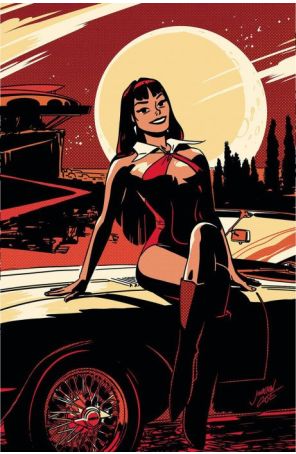 Vampirella Mind Warp 2H published by Dynamite with cover art by Jonathan Case