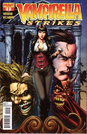 Vampirella Strikes (2nd Series) 1D published by Dynamite with cover art by Johnny Desjardins