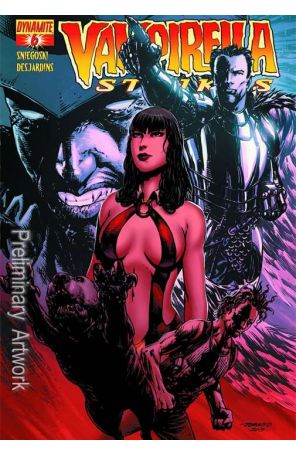 Vampirella Strikes (2nd Series) 6A published by Dynamite with cover art by Johnny Desjardins