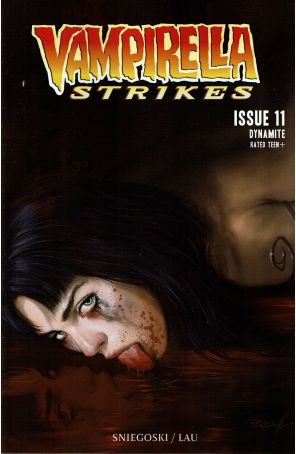 Vampirella Strikes (3rd Series) 11A published by Dynamite with cover art by Lucio Parrillo