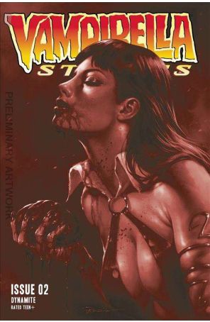 Vampirella Strikes (3rd Series) 2F published by Dynamite with cover art by Lucio Parrillo