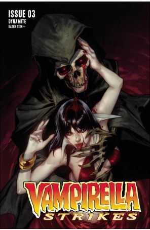 Vampirella Strikes (3rd Series) 3B published by Dynamite with cover art by Stephen Segovia