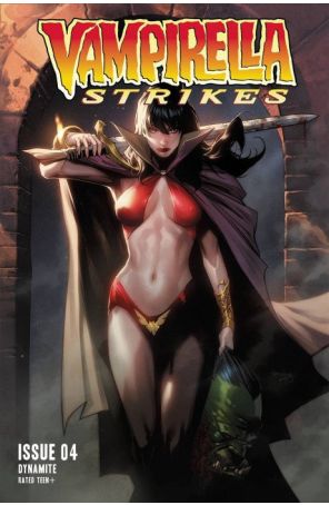 Vampirella Strikes (3rd Series) 4B published by Dynamite with cover art by Stephen Segovia