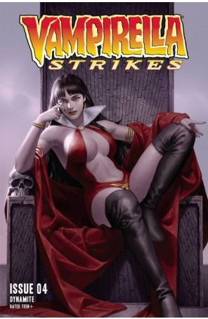 Vampirella Strikes (3rd Series) 4C published by Dynamite with cover art by Junggeun Yoon